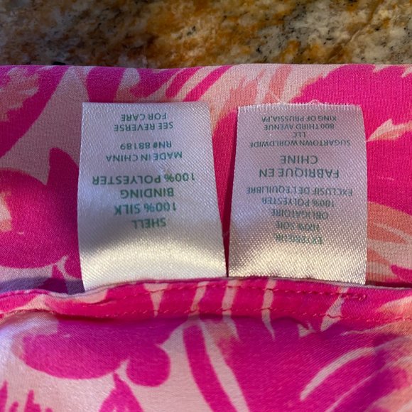 Lilly Pulitzer Iona Silk Shell Tropical Dreams - Small - Picture 10 of 16